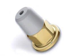 Nut with replaceable zinc anode